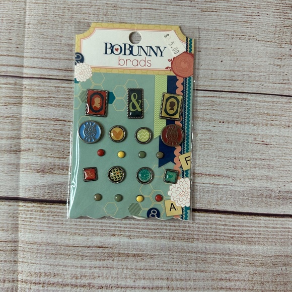 Bo Bunny "Family Is" 12x12 Scrapbook Paper - 22 Sheets with Bonus Brads - Picture 11 of 11